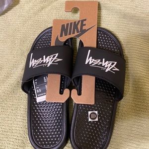 Authentic Nike x Stussy Benassi Slides B